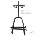 steel bdsm bondage strappado bar or reverse fiddle for forced position