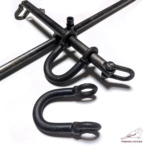 steel bdsm bondage strappado bar or reverse fiddle for forced position