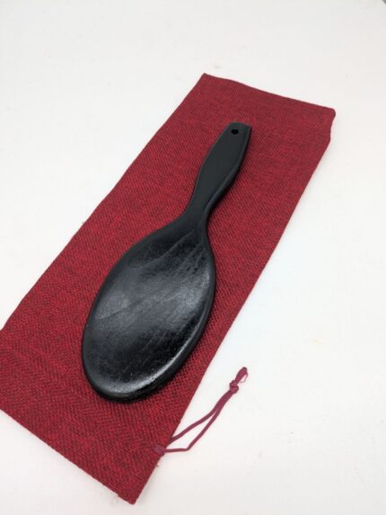 Black Hairbrush Paddle