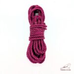Premium Shibari Hemp Rope - JAM PURPLE - Image 3
