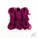 Premium Shibari Hemp Rope - JAM PURPLE