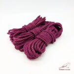 Premium Shibari Hemp Rope - JAM PURPLE - Image 6