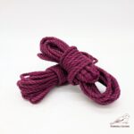 Premium Shibari Hemp Rope - JAM PURPLE - Image 7