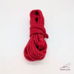 Premium Shibari Hemp Rope - BRIGHT RED - Image 3