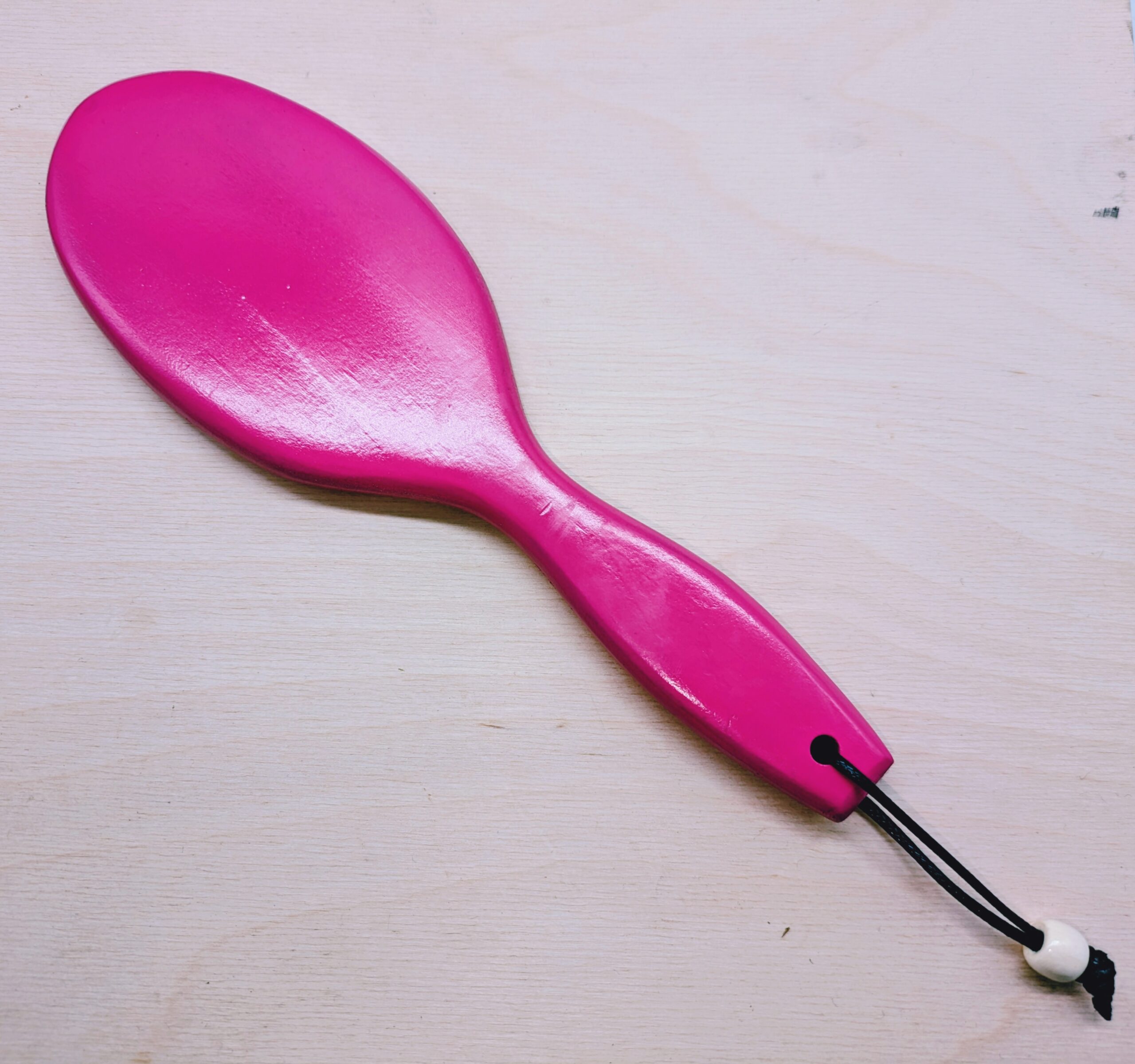 InCollage_20260331_075015443 Hot Pink Hairbrush - Image 1